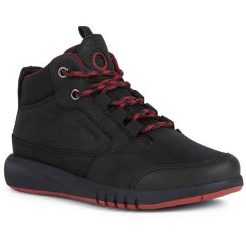 Geox J AERANTER B. Chlapecké kotníkové boty, černá, velikost 35
