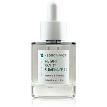 Neobotanics Instant Beauty & Radiance #2 rozjasňující sérum s vitaminem C s vyhlazujícím efektem 30 ml