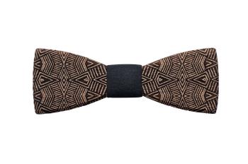 Dřevěný motýlek African Bow Tie, pánský s doživotní zárukou a možnosti výměny či vrácení do 30 dnů zdarma