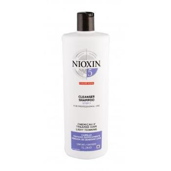 Nioxin System 5 Cleanser Color Safe 1000 ml šampon pro ženy na barvené vlasy; na jemné vlasy