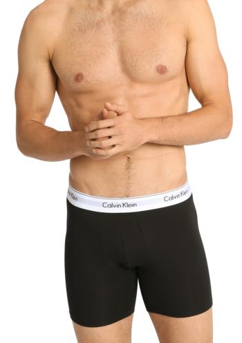 Pánské boxerky Calvin Klein NB1087 2PACK M Černá