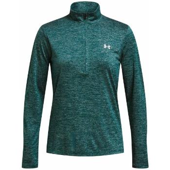 Under Armour TECH TWIST Dámské triko, tmavě zelená, velikost