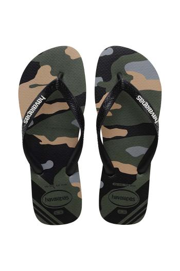 Žabky Havaianas TOP pánské, zelená barva, 4141398.6132