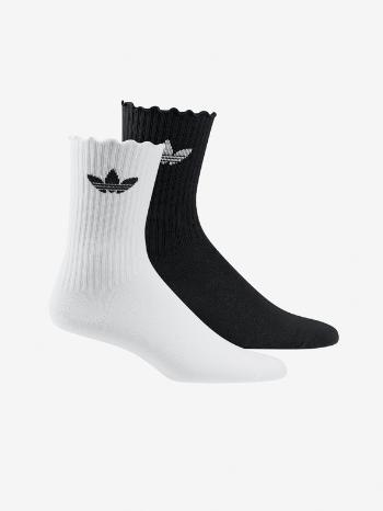 adidas Originals Ruffle CRW Ponožky 2 páry Bílá