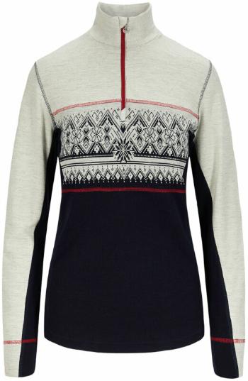 Dale of Norway Moritz Basic Womens Sweater Superfine Merino Navy/White/Raspberry M Svetr