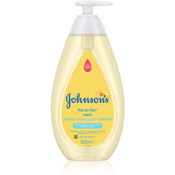Johnson's® Top-to-Toe mycí gel na tělo a vlasy pro děti od narození 500 ml
