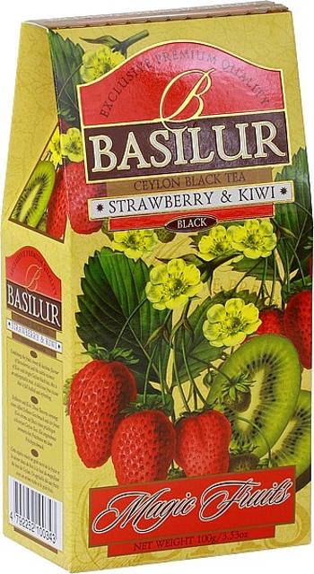 Basilur Magic Strawberry & Kiwi papír 100 g