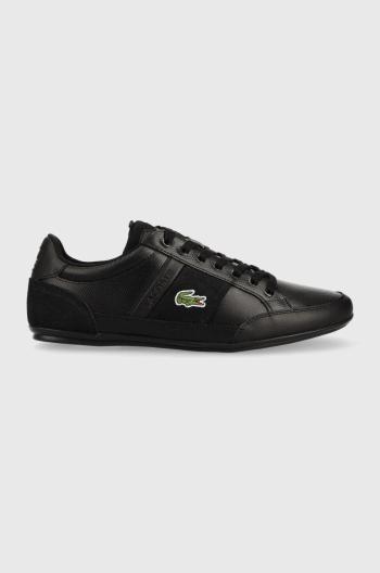 Sneakers boty Lacoste Chaymon černá barva