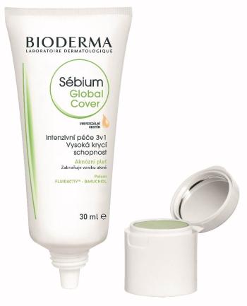 Bioderma Krycí krém a korektor na akné Sébium Global Cover (Intensive purifying care Hight Coverage) 30 ml + 2 g