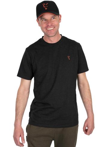 Fox triko collection t orange black - xxl