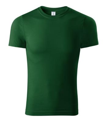 MALFINI Tričko Paint - Lahvově zelená | S