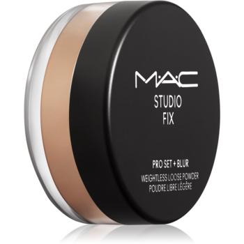 MAC Cosmetics Studio Fix Pro Set + Blur Weightless Loose Powder zmatňující fixační pudr odstín Dark 6,5 g