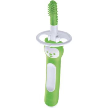 MAM Massaging Brush zubní kartáček pro děti 3m+ Green 1 ks