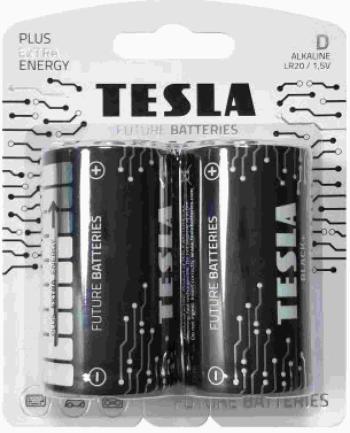 TESLA BATTERIES D BLACK+ (LR20 / BLISTER FOIL 2 PCS)