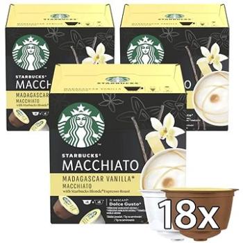 STARBUCKS® Madagaskar Vanilla Latte Macchiato by NESCAFE® DOLCE GUSTO® 36ks, 18+18 kapslí v balení (7613287355584)