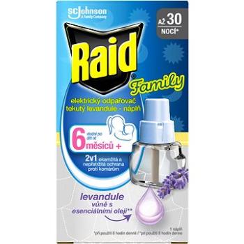 RAID Family tekutá náplň do el. odpařovače s vůní levandule 21 ml (5000204243819)