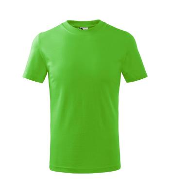 MALFINI Dětské tričko Basic - Apple green | 158 cm (12 let)
