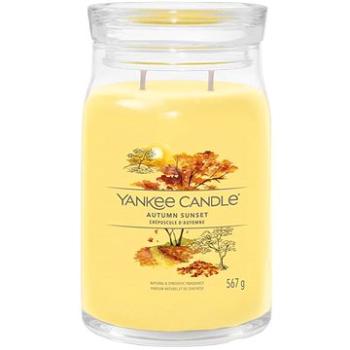 YANKEE CANDLE Signature sklo 2 knoty Autumn Sunset 567 g (5038581129211)