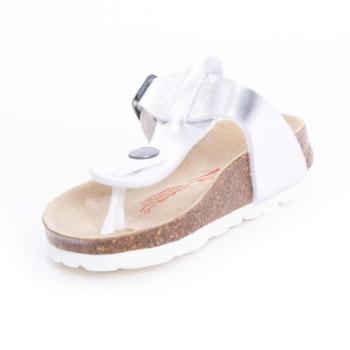 superfit Girls toe- Sand ale metal lic silver (střední)