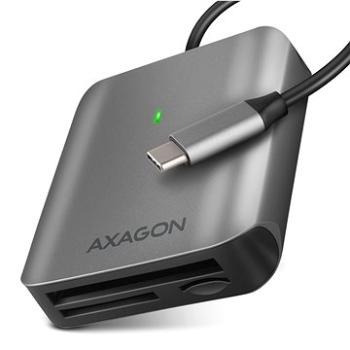 AXAGON CRE-S3C, 3-slot & lun card reader, UHS-II support, SUPERSPEED USB-C (CRE-S3C)