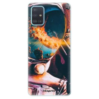 Odolné silikonové pouzdro iSaprio - Astronaut 01 - Samsung Galaxy A51