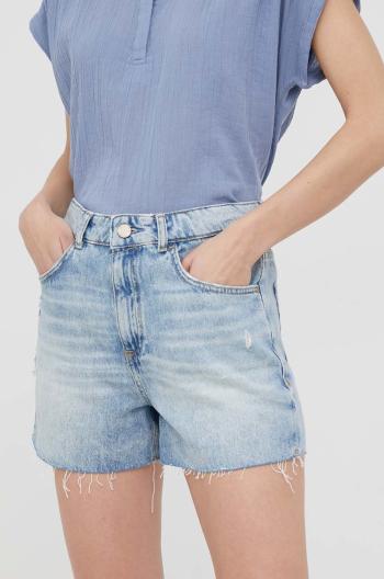 Džínové šortky Marc O'Polo dámské, hladké, medium waist