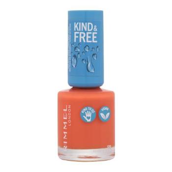 Rimmel London Kind & Free 8 ml lak na nehty pro ženy 170 Amber Blaze