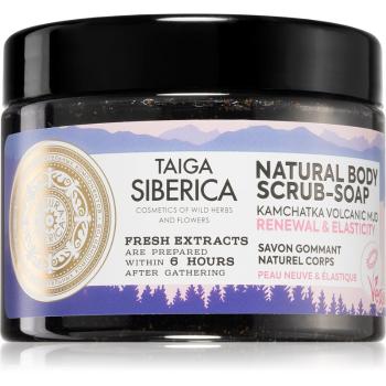 Natura Siberica Taiga Siberica Kamchatka Volcanic Mud zpevňující tělový peeling 300 ml