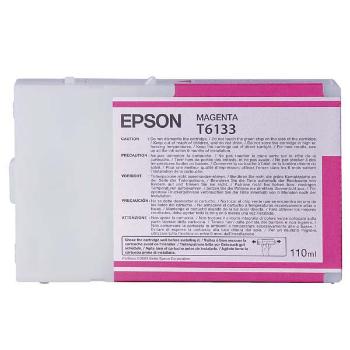 EPSON T6133 (C13T613300) - originální cartridge, purpurová, 110ml