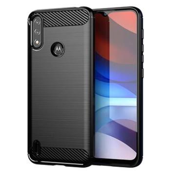 Carbon Case Flexible silikonový kryt na Motorola Moto E7i Power, černý (HUR32019)