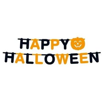 Girlanda obří dýně - happy halloween - 23 x 350 cm (5902973112887)