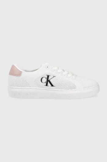 Tenisky Calvin Klein Jeans dámské, bílá barva