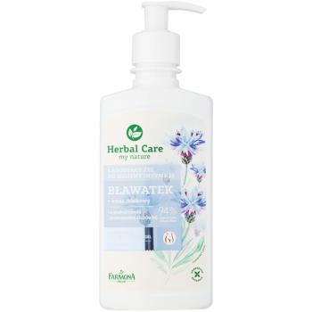 Farmona Herbal Care Cornflower zklidňující gel pro intimní hygienu pro citlivou a podrážděnou pokožku 330 ml