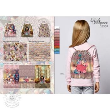 Dekorační látka KIDS BACKPACK Autumn queen PANEL