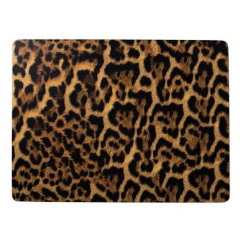 Pevné korkové prostírání s motivem leopardí kůže (4ks) - 30*40*0,4cm SCPMLP