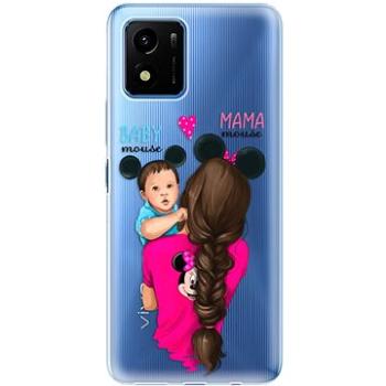 iSaprio Mama Mouse Brunette and Boy pro Vivo Y01 (mmbruboy-TPU3-VivY01)
