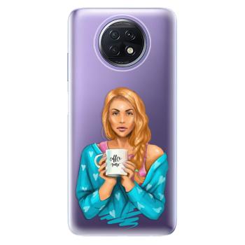 Odolné silikonové pouzdro iSaprio - Coffe Now - Redhead - Xiaomi Redmi Note 9T