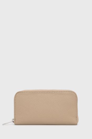Kožená peněženka Answear Lab dámský, béžová barva