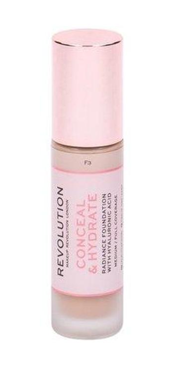 Makeup Revolution Conceal & Hydrate lehký hydratační make-up F3 23 ml