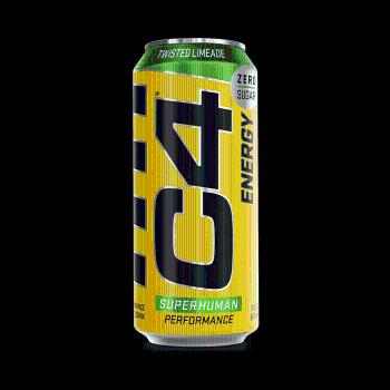 C4 Energy Drink 12 x 500 ml twisted limeade - Cellucor