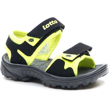 Lotto LAS ROCHAS IV INF Dětské sandály, černá, velikost 25