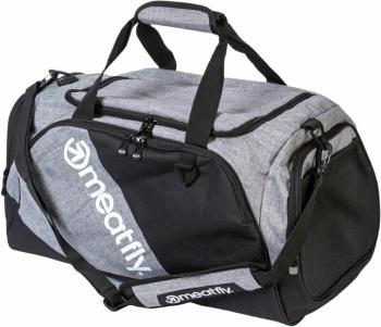 Meatfly Rocky Duffel Bag Black/Grey 30 L Sportovní taška