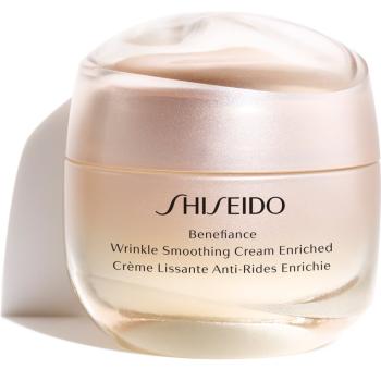 Shiseido Benefiance Wrinkle Smoothing Cream Enriched denní a noční krém proti vráskám pro suchou pleť 50 ml