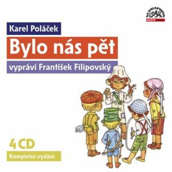 Bylo nás pět - Karel Poláček - audiokniha