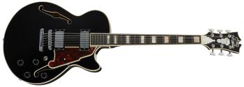 D'Angelico Single Cutaway Black Flake