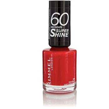 RIMMEL LONDON 60 Seconds Shine Nail Polish 310 Double Decker Red 8 ml (3614220616834)