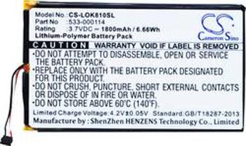 Akumulátor do klávesnice CS Cameron Sino Náhrada za originální akumulátor 533-000114 3.7 V 1800 mAh