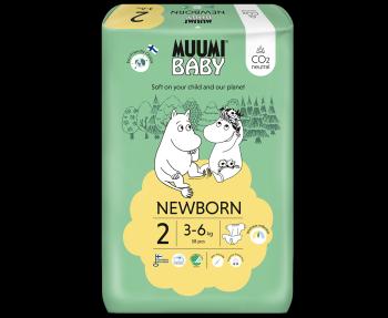 Muumi Baby 2 Newborn 3–6 kg eko pleny 58 ks