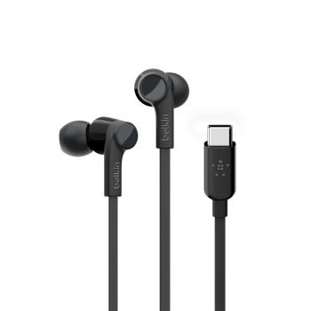 BELKIN USB-C sluchátka černá