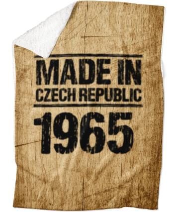 Deka Made In (rok: 1965, Podšití beránkem: ANO)